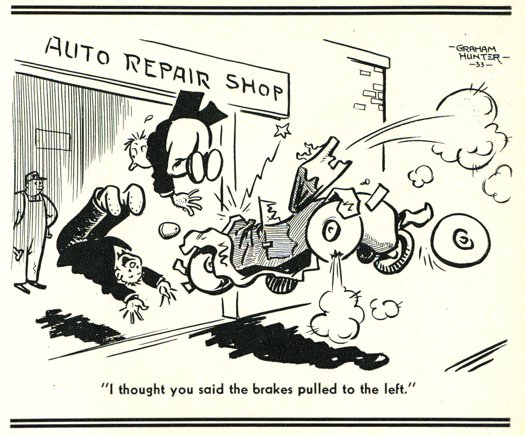 BRAKE RETRO: Pulls Left - Safe Braking