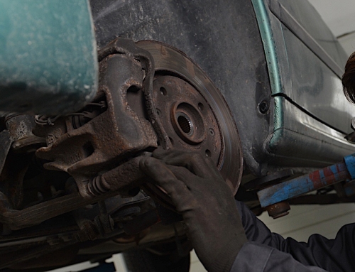 cleaning contaminated brake pads